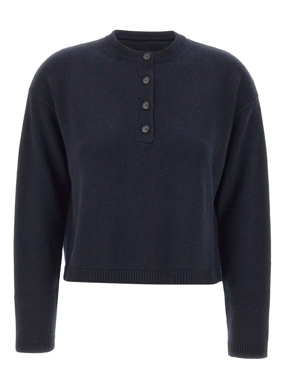 

Лондонский свитер на полупуговицах 'S Max Mara, черный