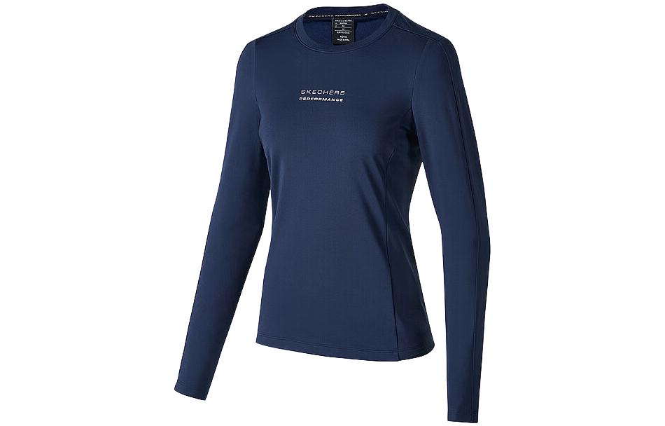 

Skechers Футболка из спортивной коллекции, женская, цвет морской пехоты, синяя