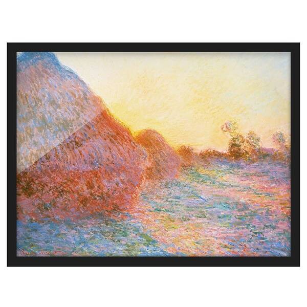 

Картина Bilderwelten Claude Monet Strohschober V, разноцветный