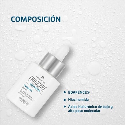 Сыворотка Cantabria Labs — Endocare Age Barrier Serum Антивозрастная восстанавливающая увлажняющая, 30 мл — фото 3