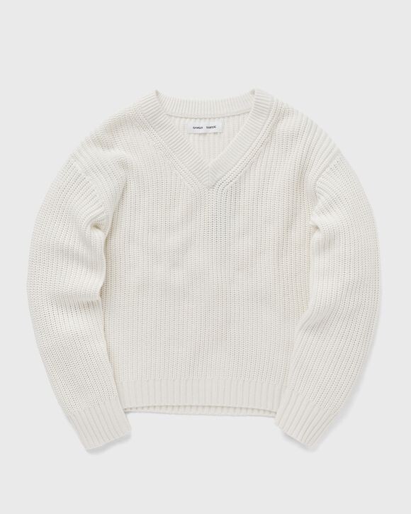 

Пуловер Samsøe & Samsøe Saraila V-Neck 12923, цвет solitary star