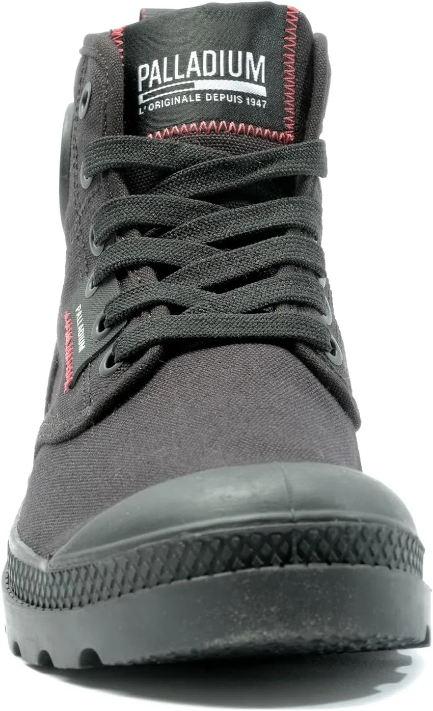 Кроссовки Palladium Unisex Pampa Hi Patch Trainers, Black — фото 2