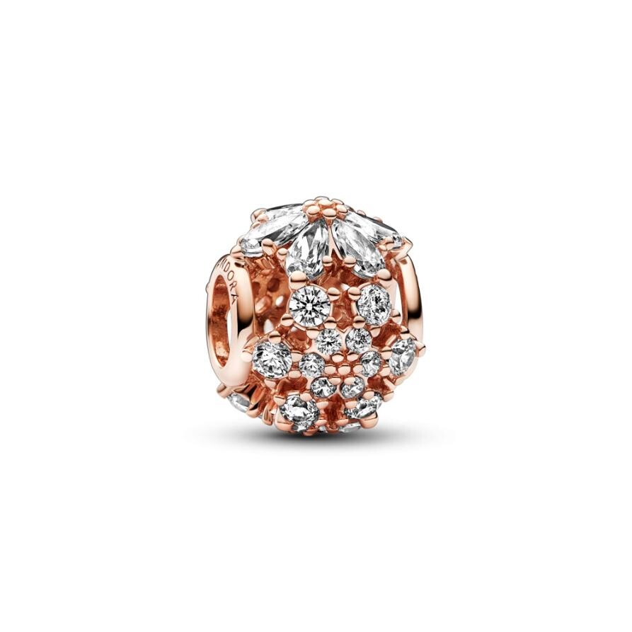 

Шарм Sparkling Herbarium Cluster Round Pandora, покрытие - золото