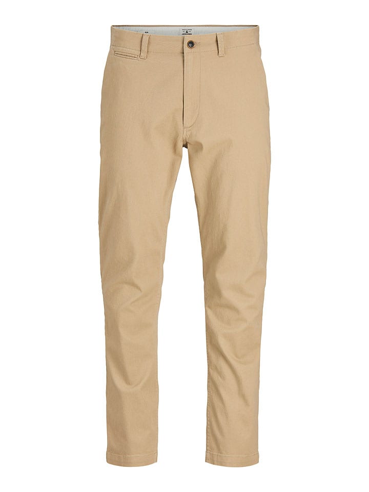 

Брюки чинос Jack & Jones, бежевый