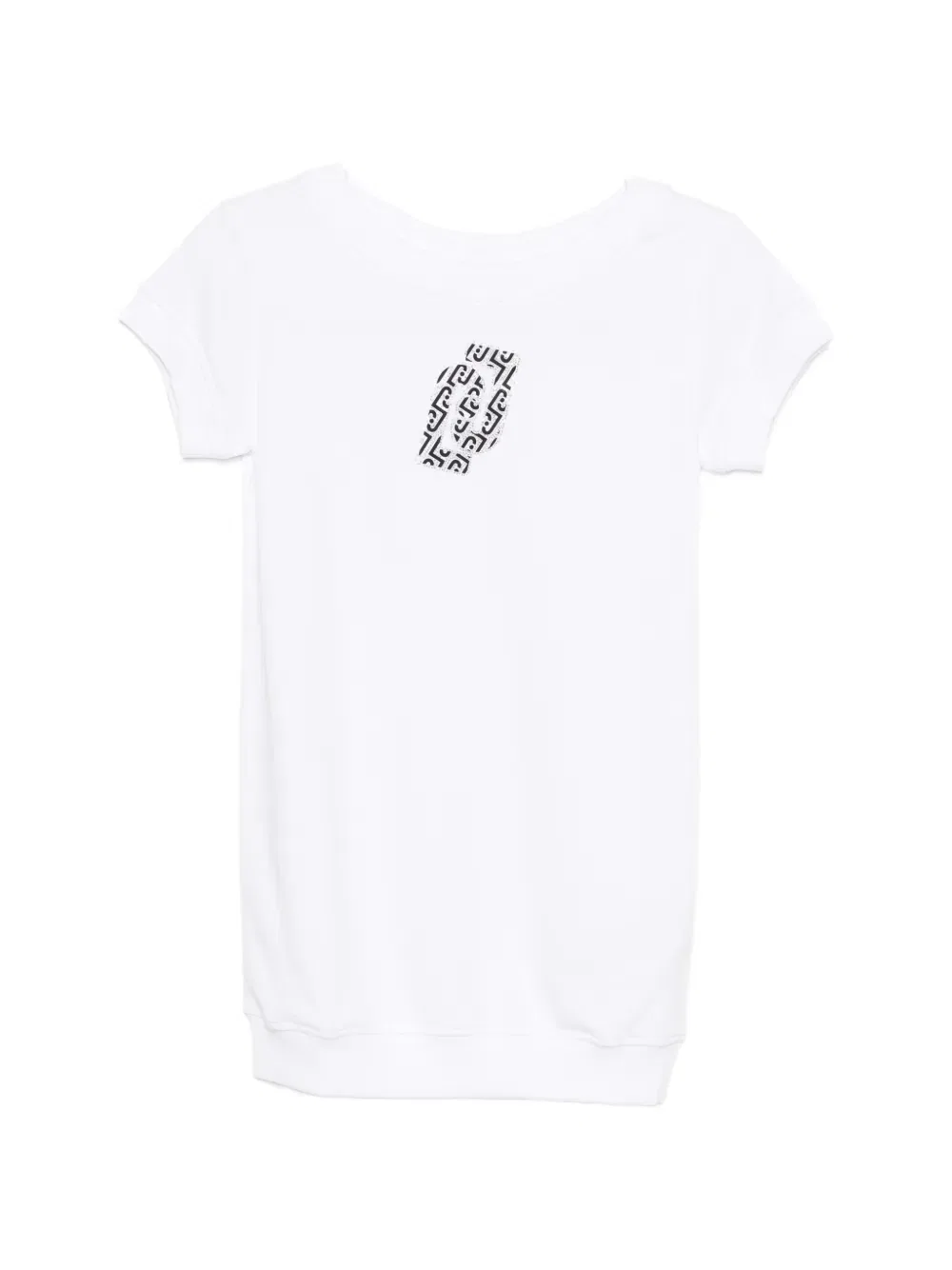 Платье с коротким рукавом Liu Jo Kids, белый