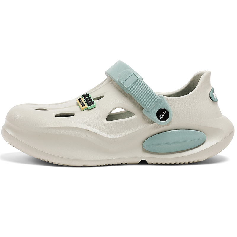Mulinsen Клоги мужские бело-зеленые, цвет White Green — фото 2