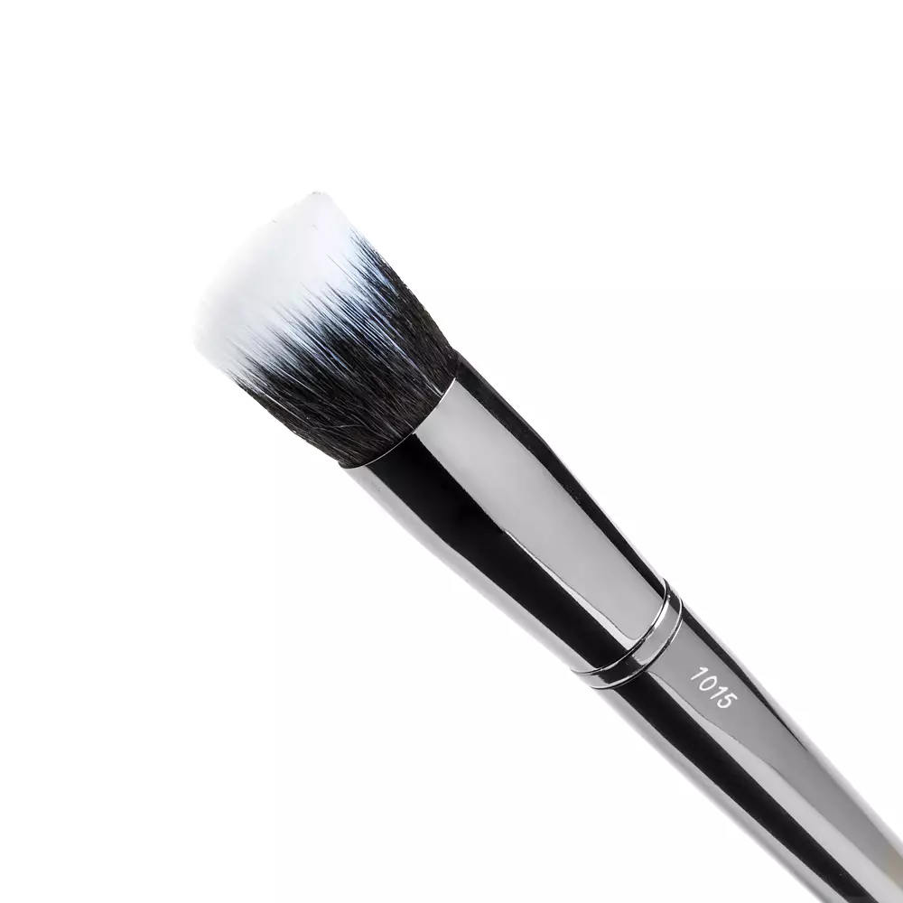 Кисть для лица Luxury grey brocha duo fibra v2 1015 Maiko, 1 шт. — фото 3