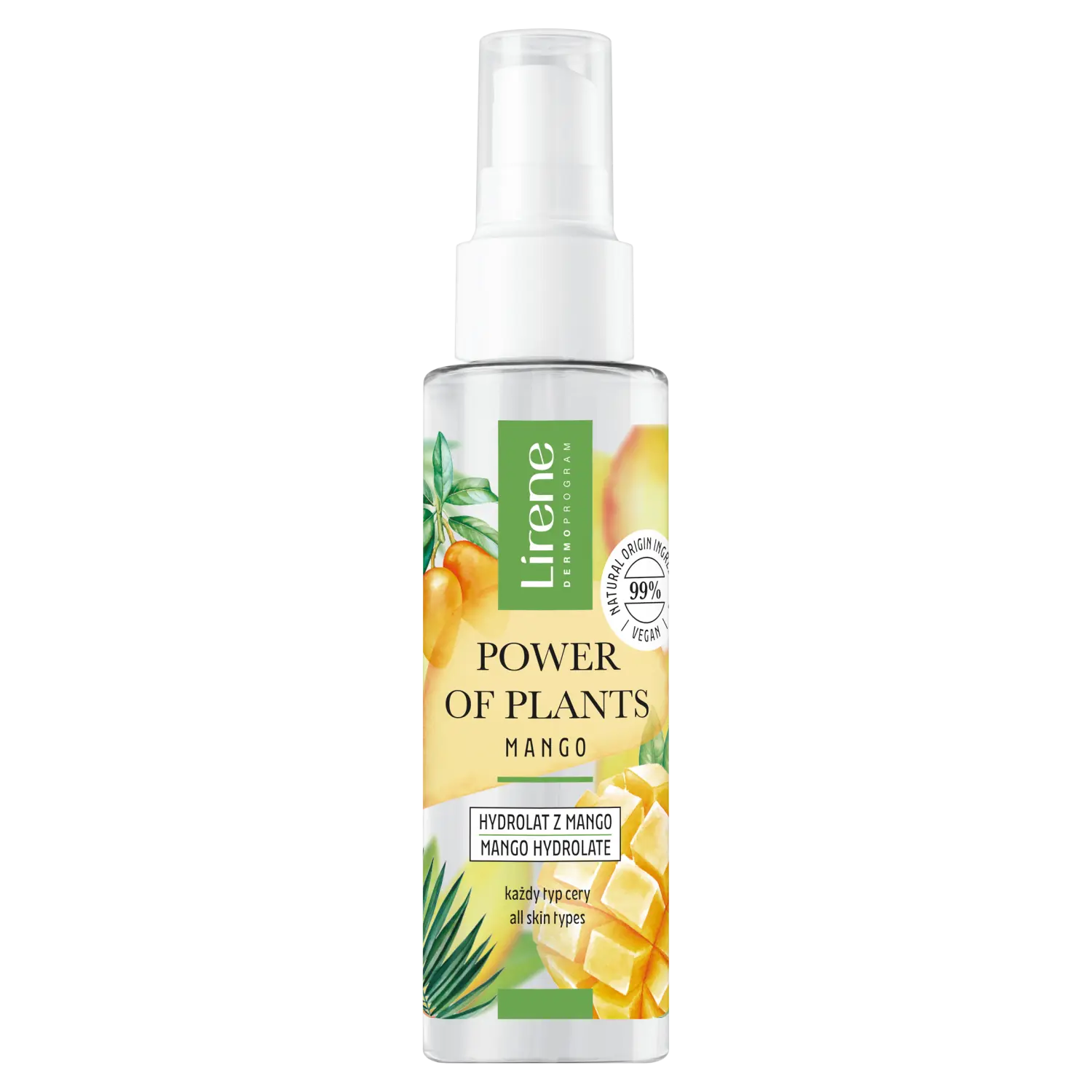 

Гидролат для лица манго Lirene Power Of Plants, 100 мл