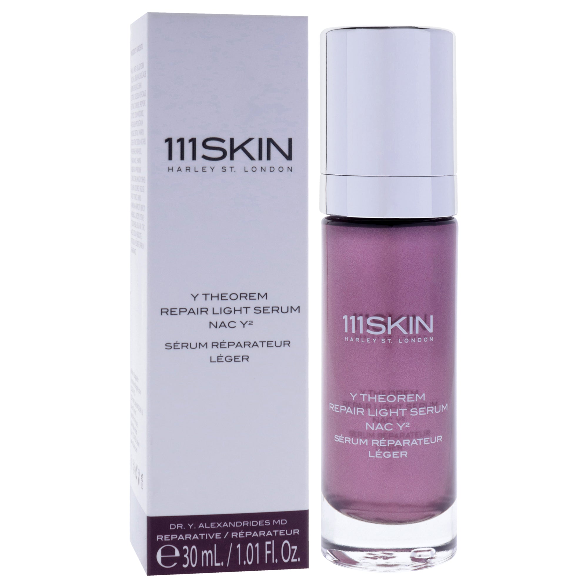 Y Theorematic Repair Light Serum NAC Y2 от 111Skin для унисекс - 1,01 унции сыворотки 111Skin, Small — фото 3