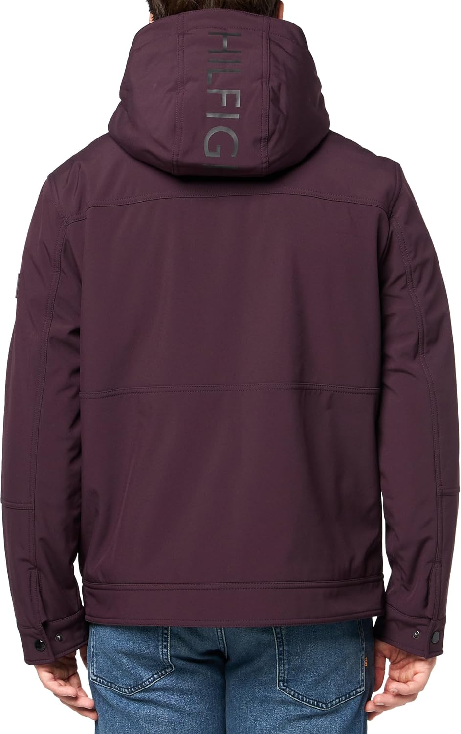 

Мужская спортивная куртка Tommy Hilfiger Soft Shell с подкладкой из шерпы, Port