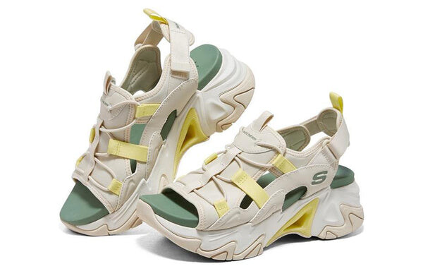 Сандалии stamina v3 'beige green' Skechers, бежевый — фото 3