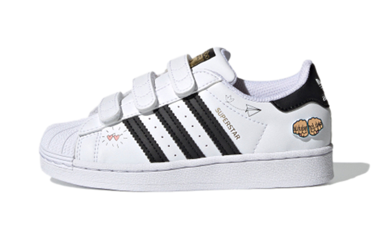 

Кроссовки Adidas Originals SUPERSTAR CF Kids' Skateboarding Shoes Pre-school