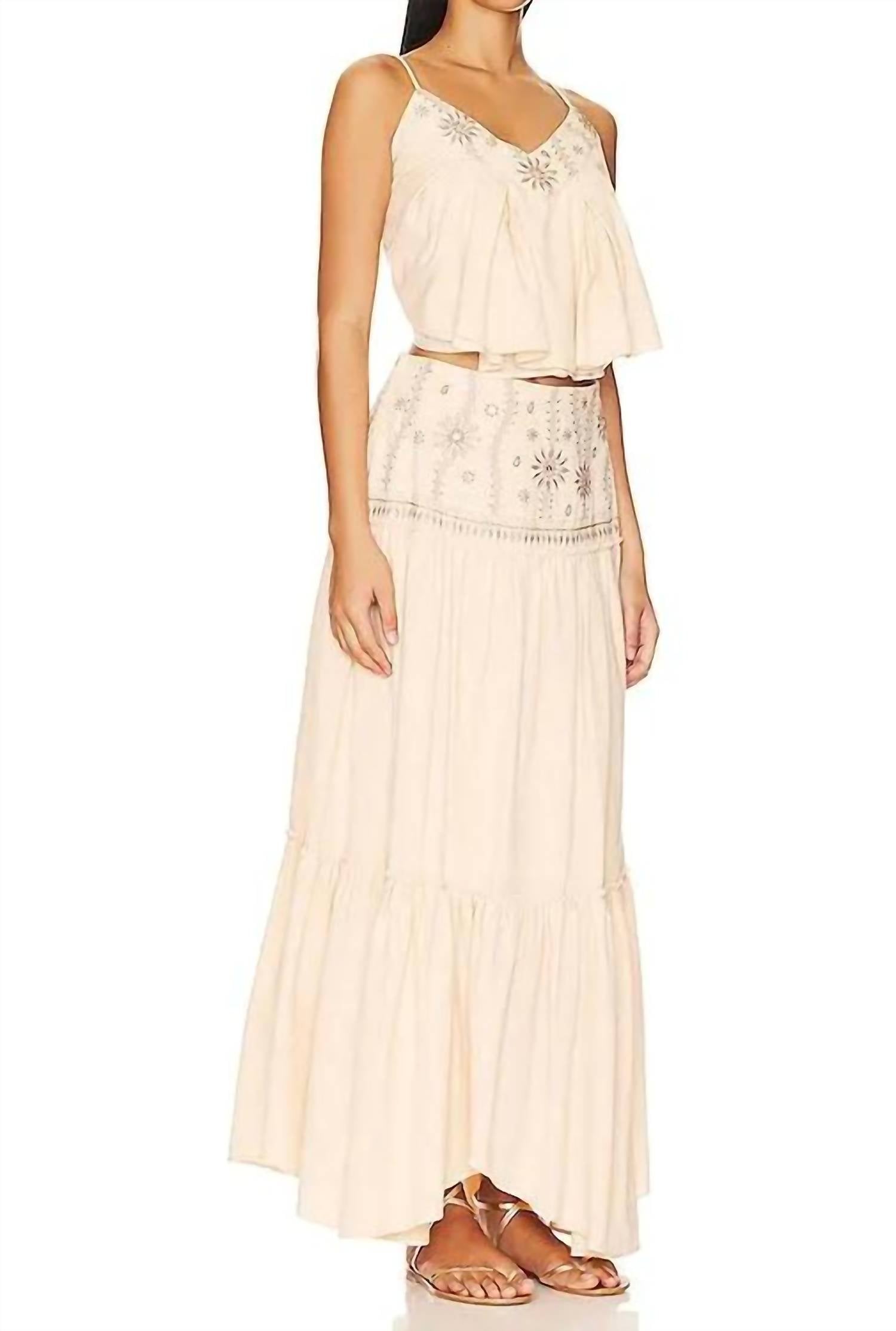 

Комплект из 2 предметов Crystal Cove персикового цвета Free People