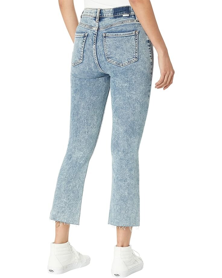 

Брюки DAZE Shy Girl High-Rise Crop Flare, цвет Pretty Please