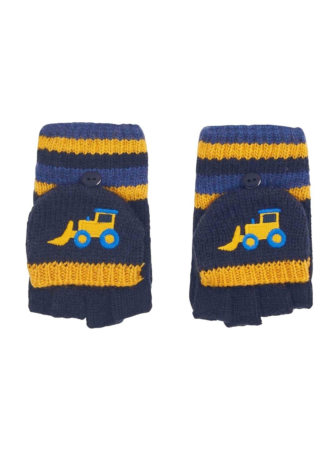 

Варежки DIGGER EMBROIDERED JoJo Maman Bébé, цвет navy