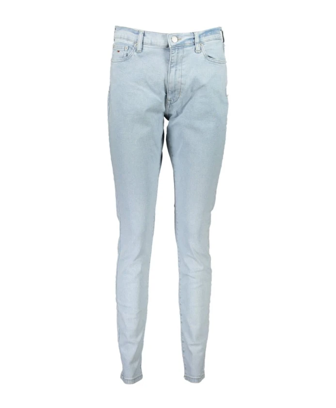 

Узкие джинсы с высокой посадкой "Сильвия" Tommy Hilfiger, синий