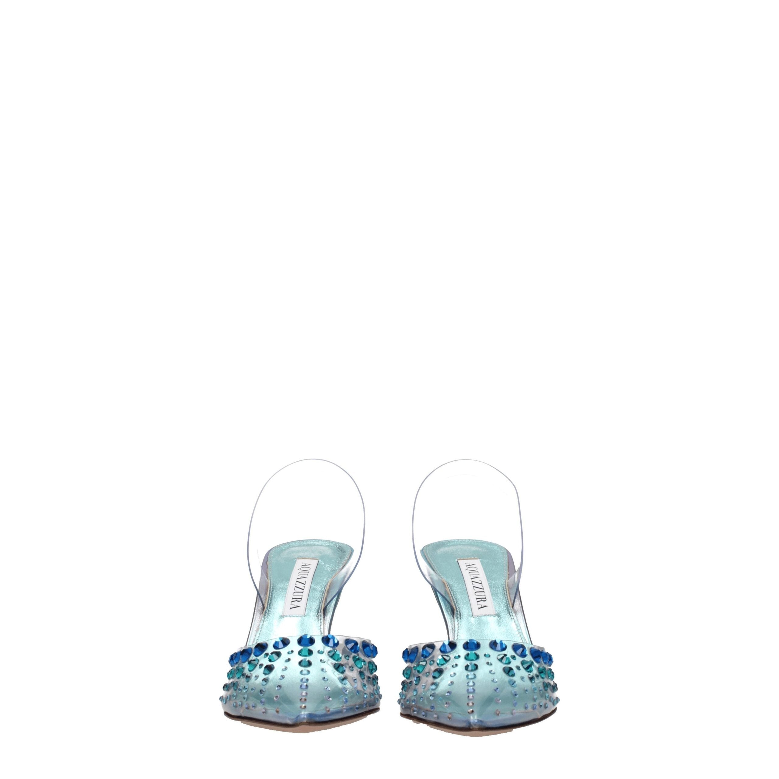 Акваццура Прозрачный Пвх Женские Сандалии Aquazzura, Transparent — фото 3
