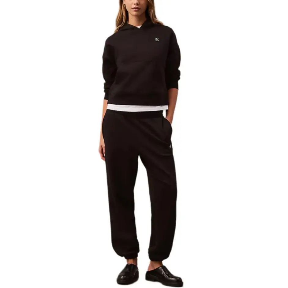 Calvin Klein Вязаные спортивные штаны женские черные — фото 3