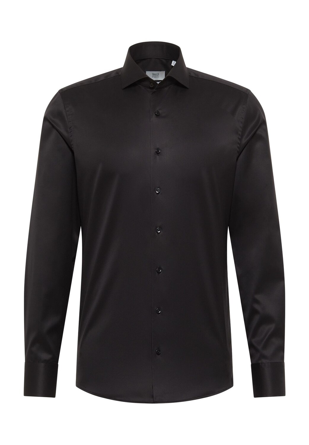

Роскошная рубашка SLIM FIT ETERNA, черный