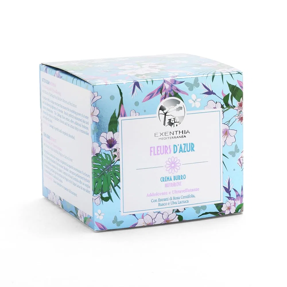 Питательное масло-баттер для тела Fleurs D'Azur Nutrirose, 200 мл Oficine Cleman — фото 2