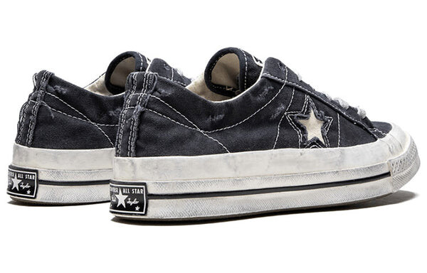 Кроссовки one star ox faith connexion dirty shoes Converse, черный — фото 4