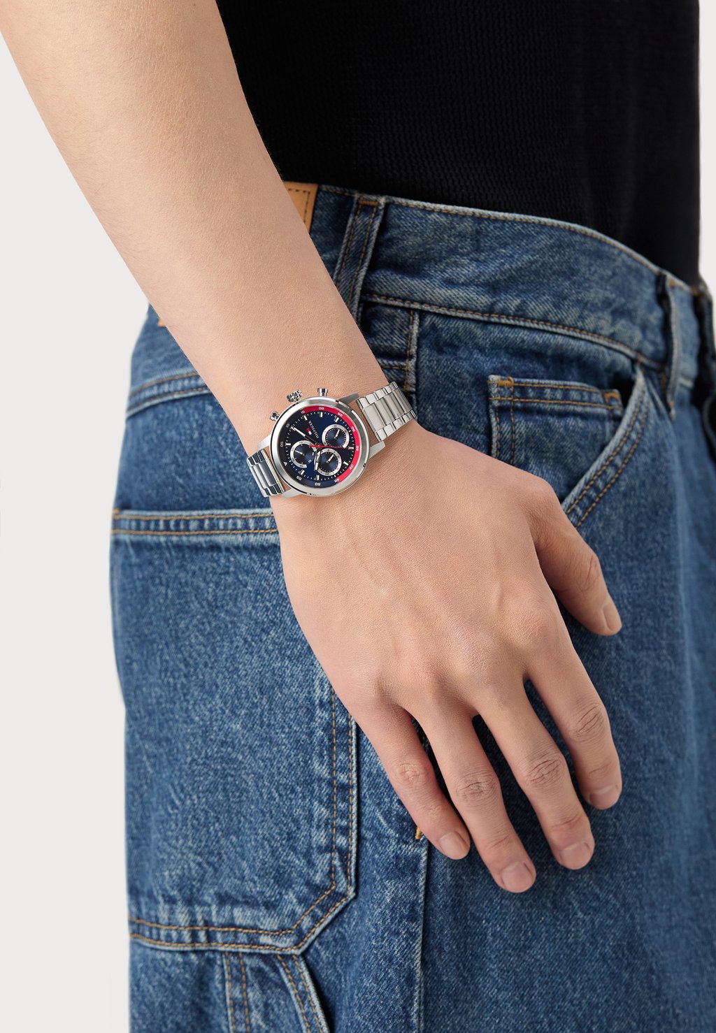 

Часы ROCKY Tommy Hilfiger, серебряный