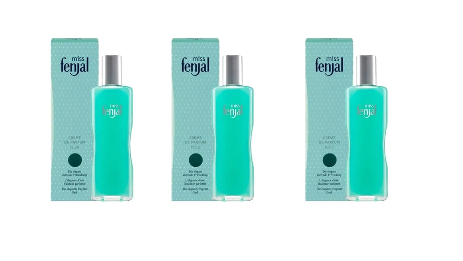 Набор лосьонов для тела Fenjal Miss Fenjal Creme de Parfum 3 x 100 мл Fenjal