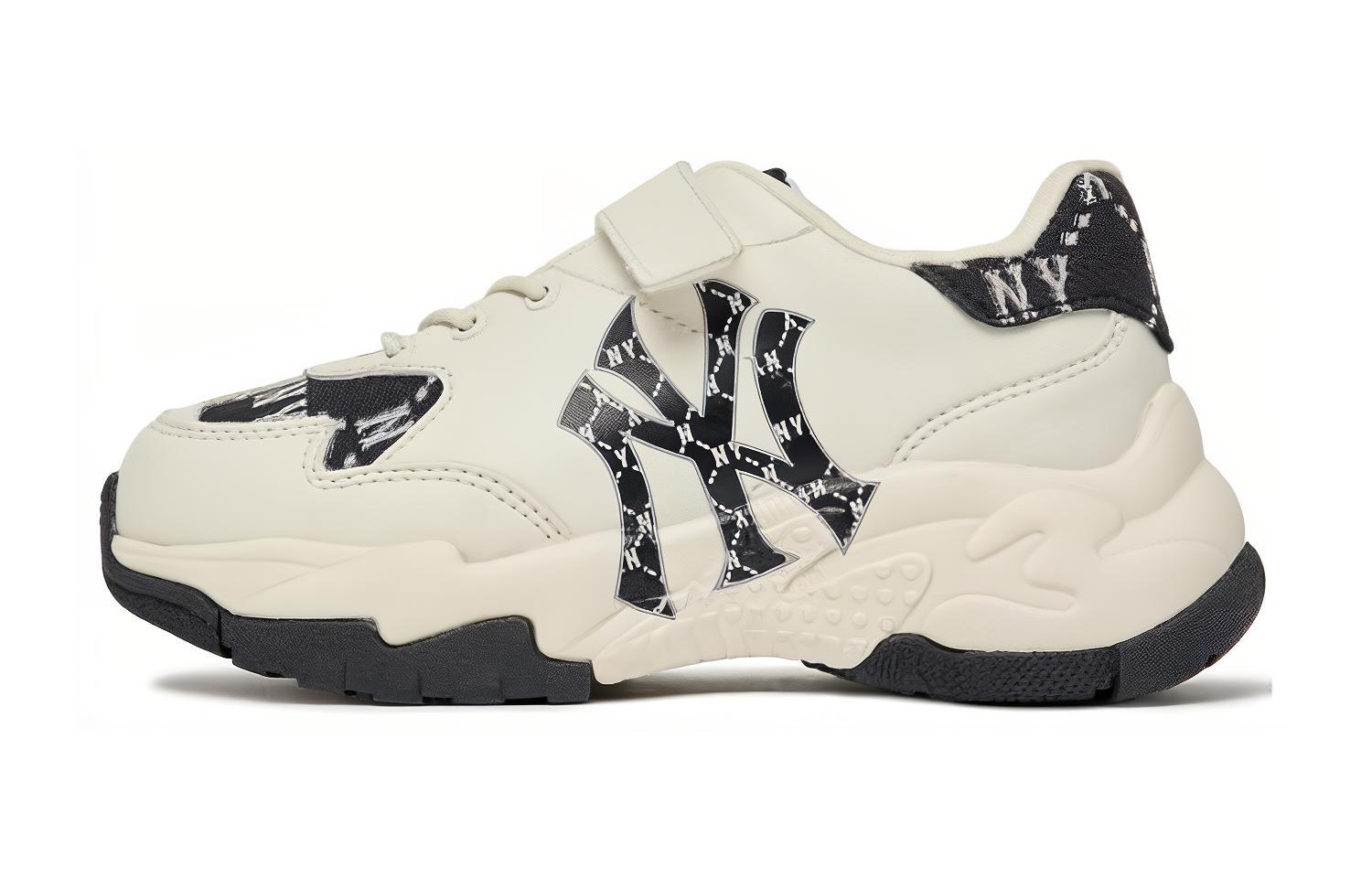 

MLB Сандалии chunky mask нескользящие износостойкие низкие детские кроссовки white black kids