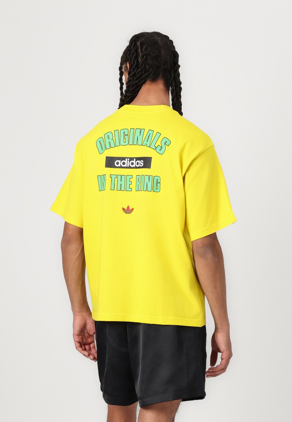 

Футболка с принтом RING TEE Adidas Originals, желтый