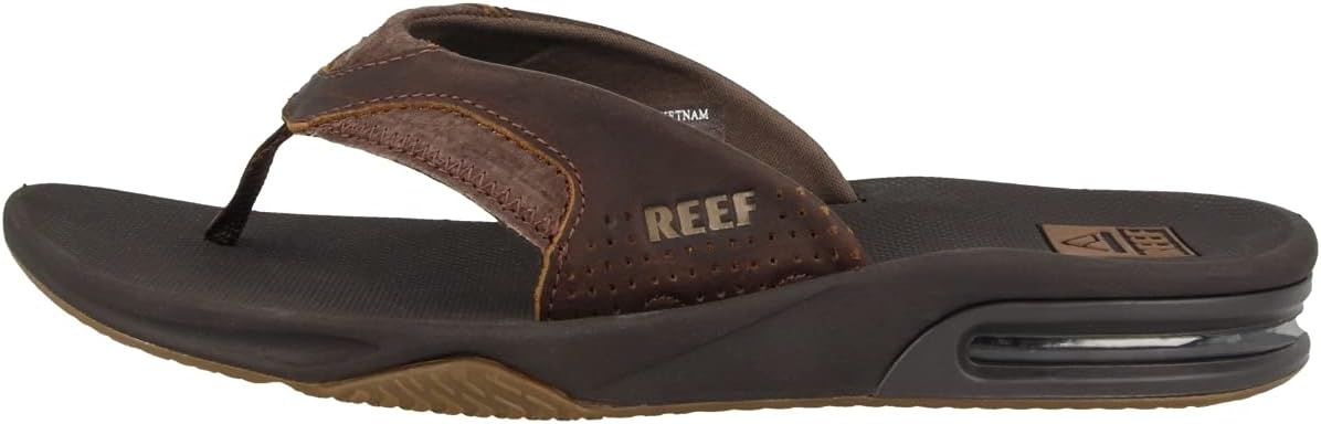 

Мужские шлепанцы REEF с открывалкой для бутылок, коричневый