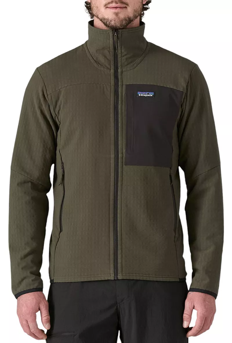 

Мужская куртка Patagonia R2 TechFace, цвет Pine Needle Green