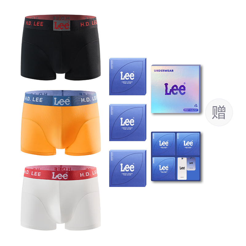 

Классические трусы 101 мужские 3 шт Lee, белый