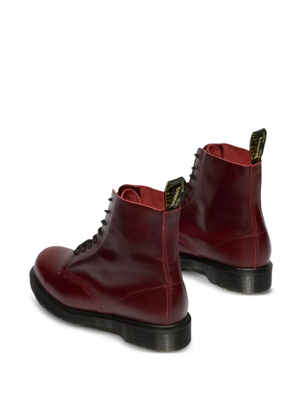 Ботинки на шнуровке Dr. Martens, красный — фото 3