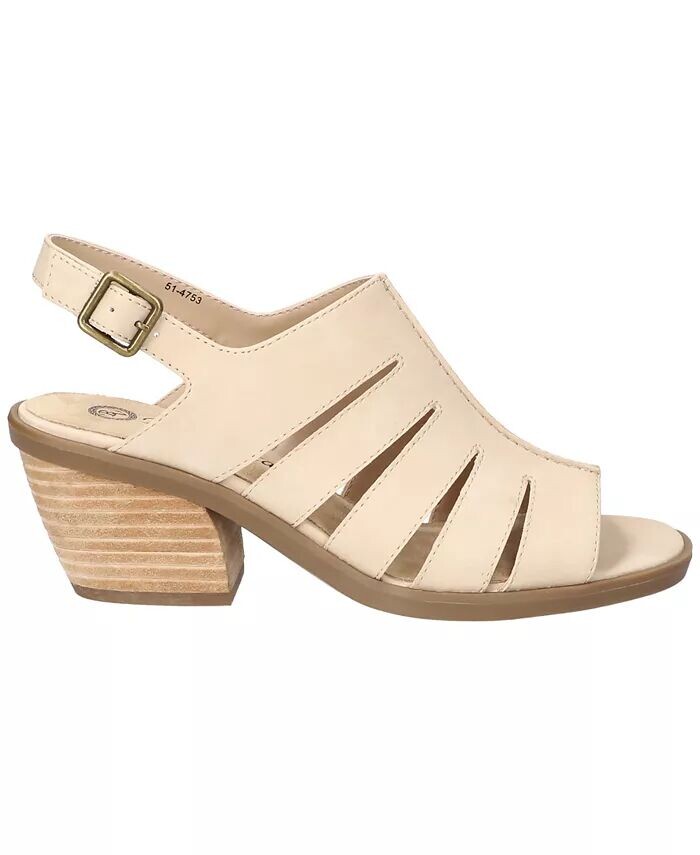 Женские босоножки Rhodes Block Heeled Bella Vita, коричневый/бежевый — фото 2