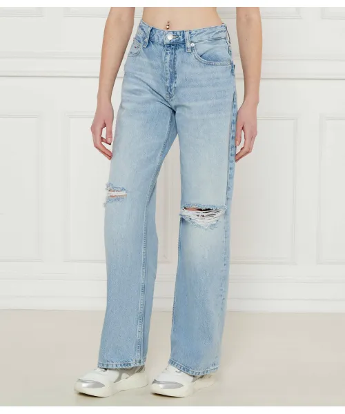

Мои джинсы Relaxed fit Tommy Jeans, синий