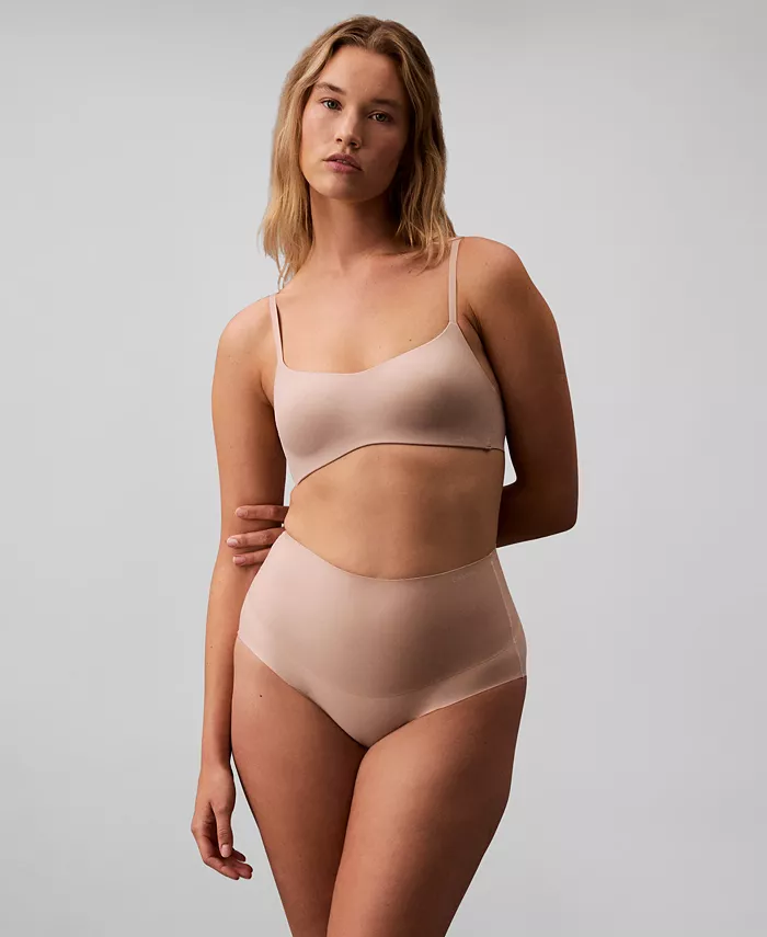 

Женские облегающие трусы-слипы Second Skin QF8156 Calvin Klein, коричневый