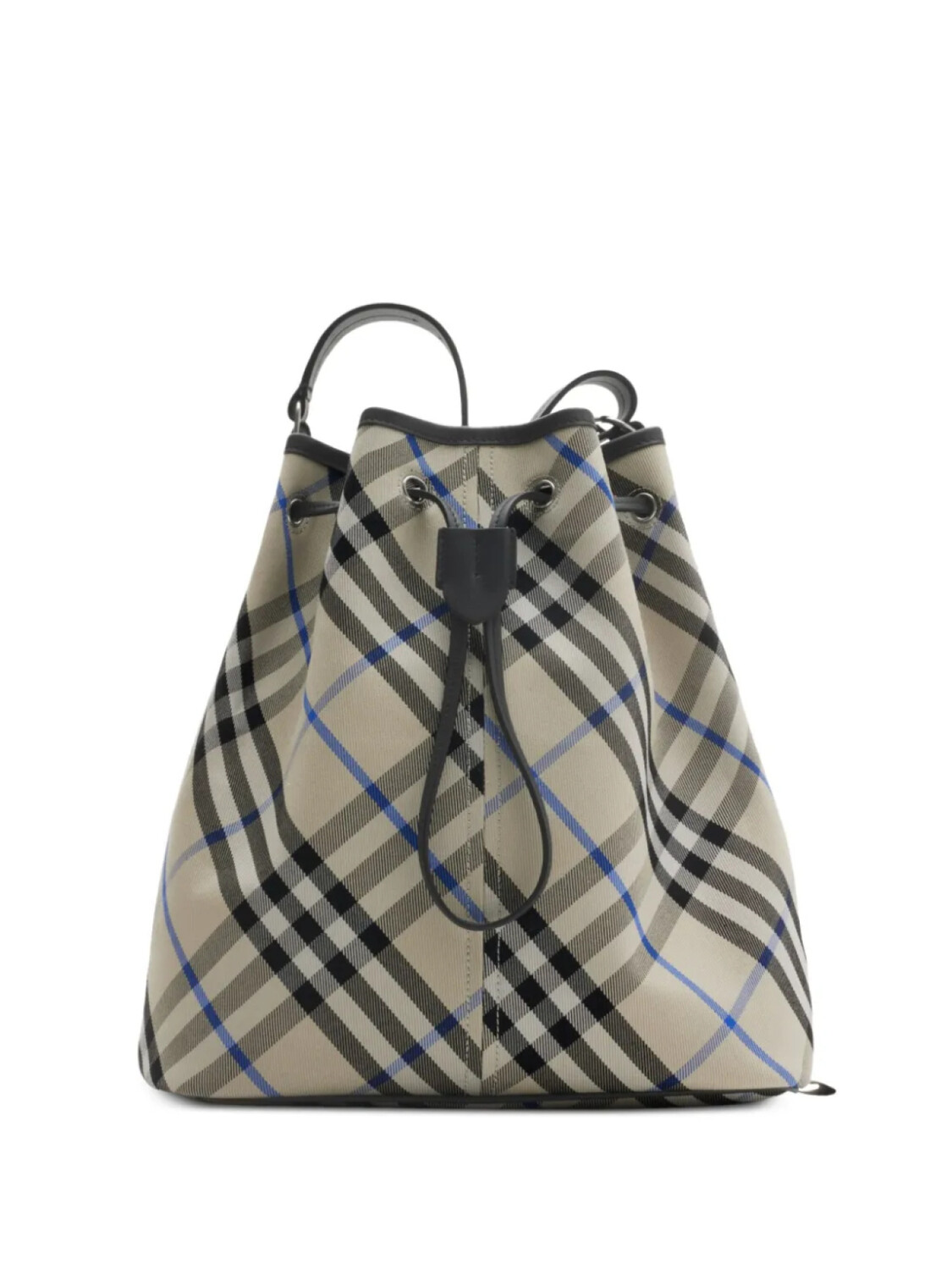 

Burberry сумка-ведро Check среднего размера, нейтральный