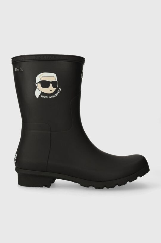 

Резиновые сапоги Карла Лагерфельда KALOSH NFT Karl Lagerfeld, черный