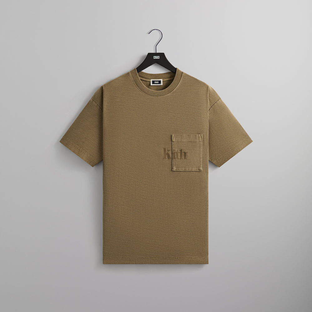

Футболка Kith Quinn Tee, цвет Contour