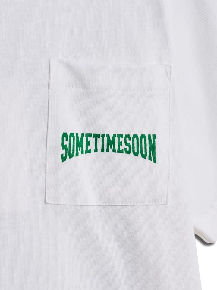 Футболка Sometime Soon T-Shirt S/S Stsharlem Kinder, цвет BRIGHT WHITE — фото 3