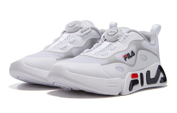 Кроссовки (GS) FILA BOA Classic VNTG Running Shoes White/Black, белый — фото 2