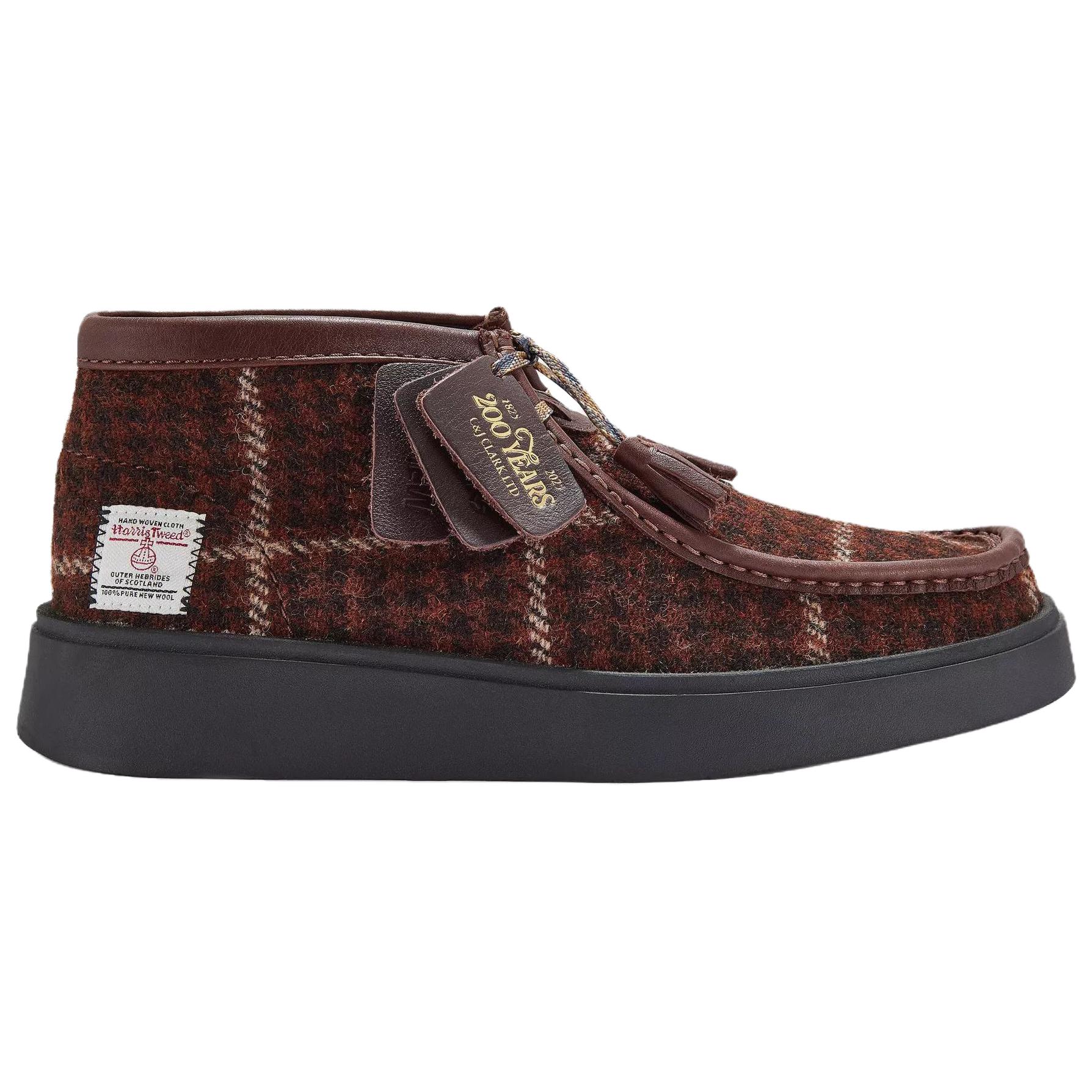 Ботинки Torview Hi Ankle мужские коричневый Clarks, красный коричневый — фото 3