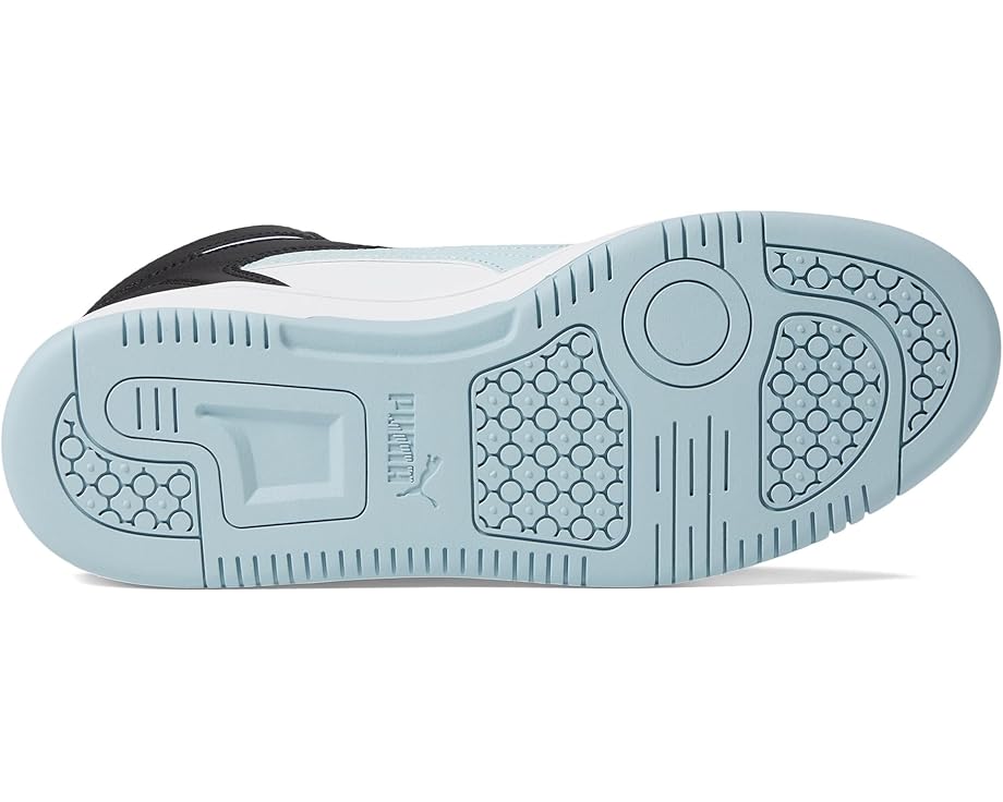 Кроссовки PUMA Rebound Layup Mid Shoes, цвет Puma White/Frosted Dew/Puma Black — фото 3