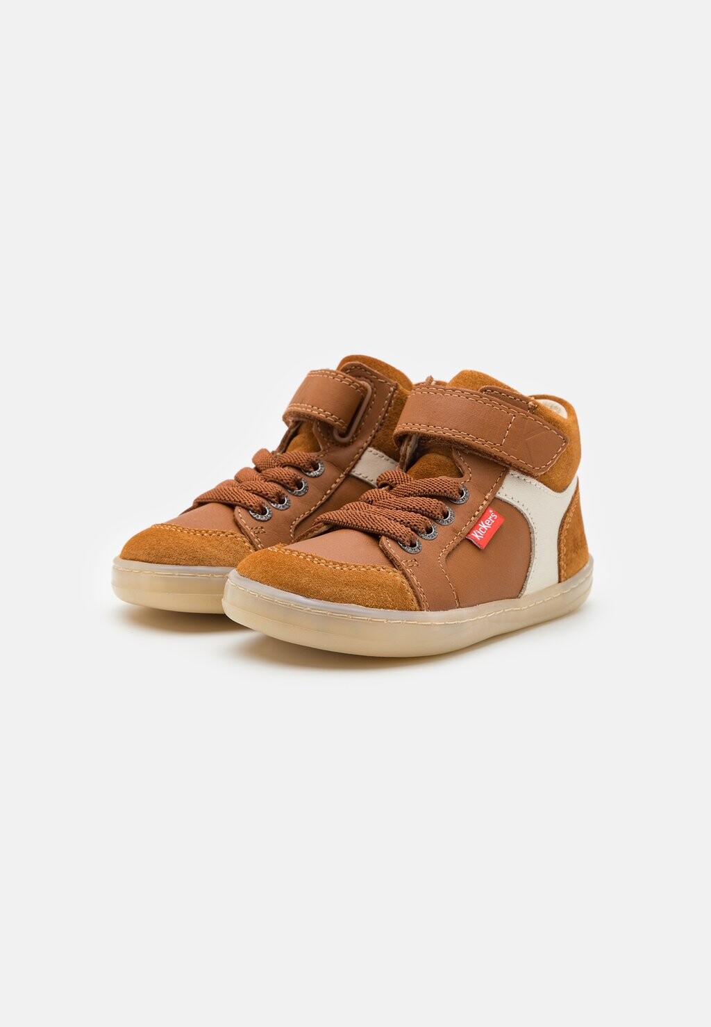 

Высокие кеды KICKBARYL BAREFOOT UNISEX Kickers, коричневый