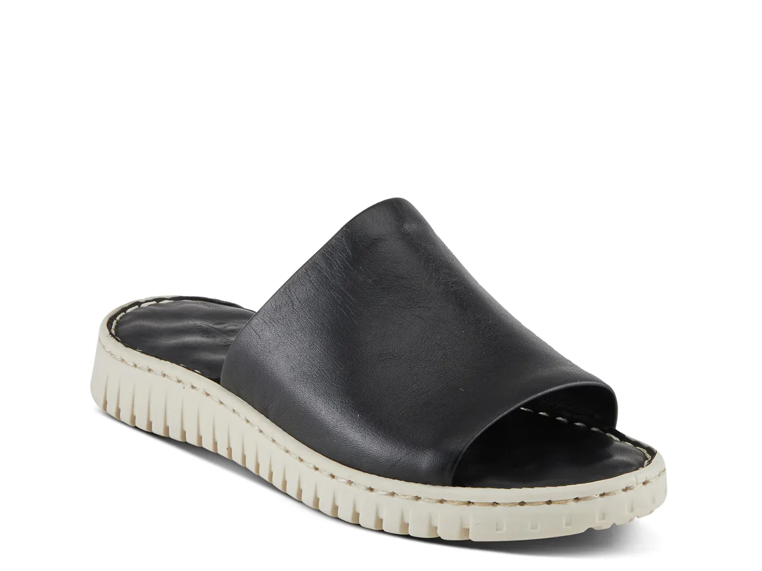 Сандалии Nappa Slip-On Spring Step, черный
