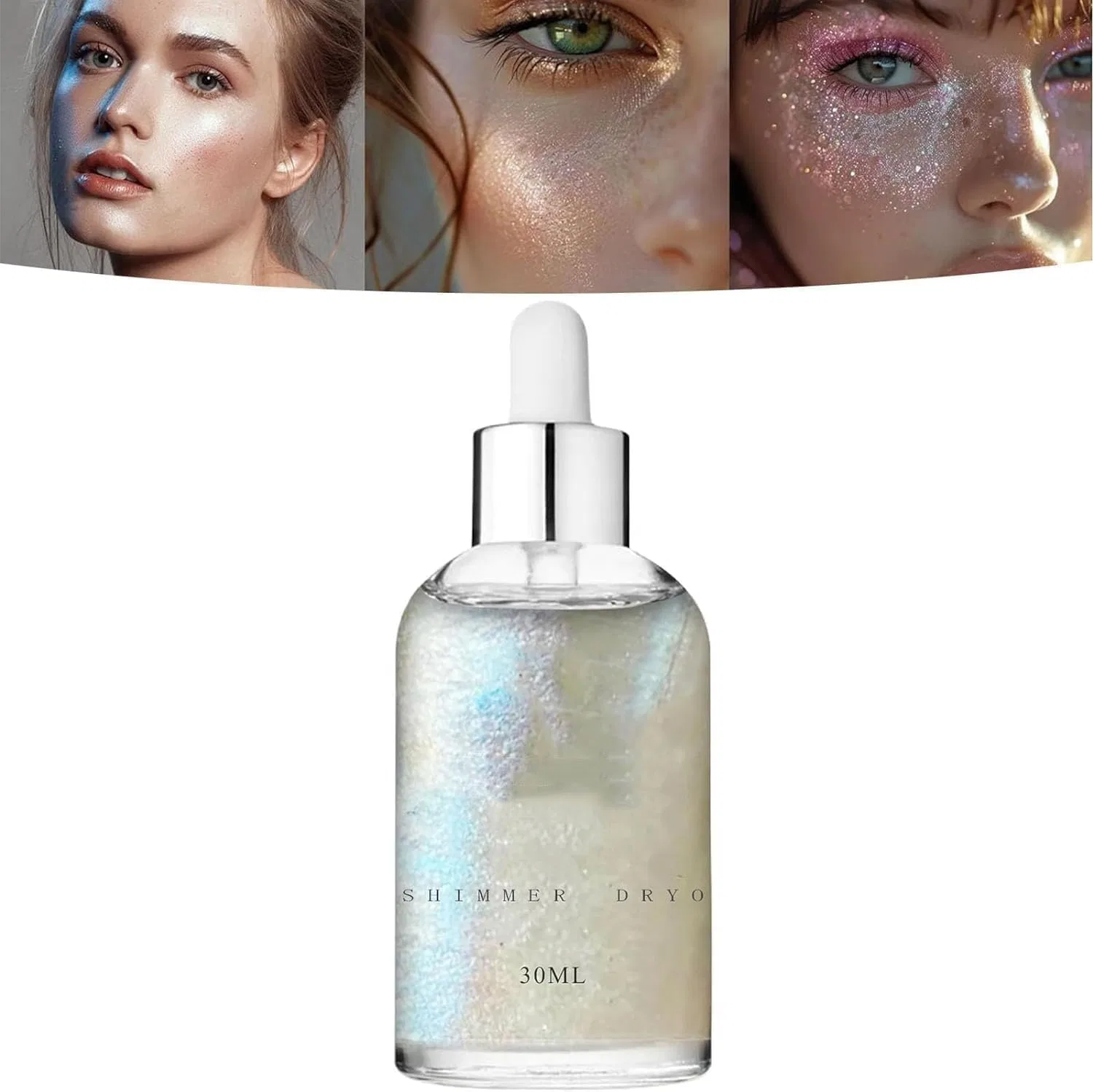 Масло-шиммер для тела Orphic Body Glitter Oil, 30 мл (Icy) Soumiey, Icy