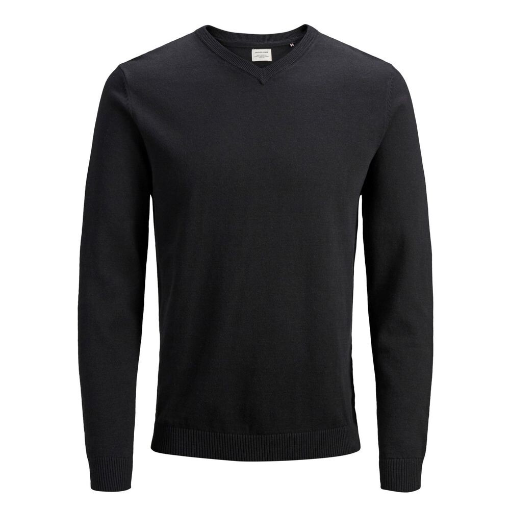 

Черная хлопковая футболка Jack & Jones