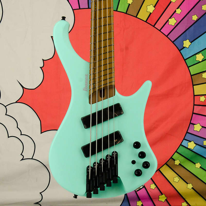 

Басс гитара Ibanez Bass Workshop EHB1005MS Bass Guitar - Sea Foam Green Matte