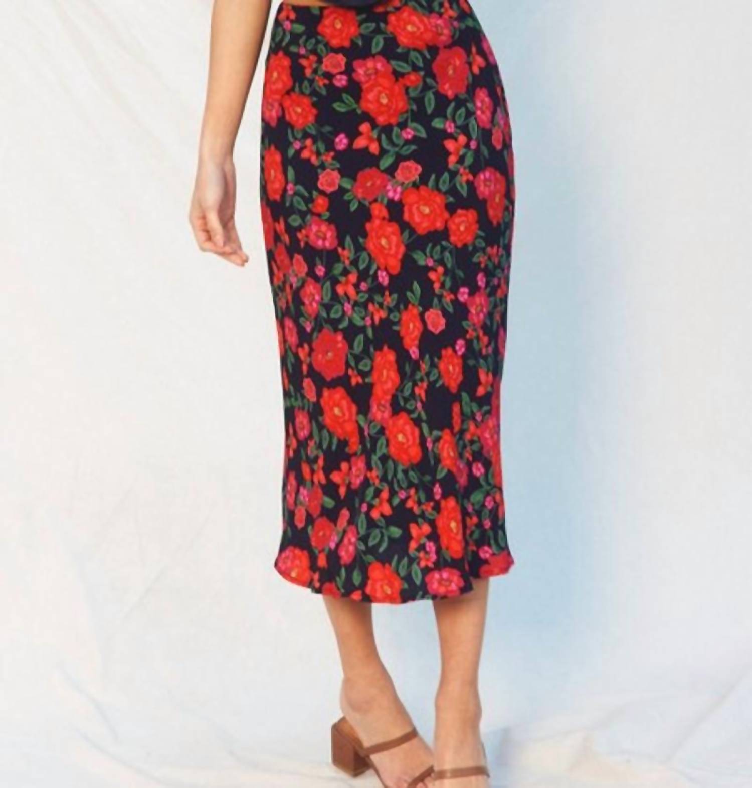 

Юбка Hearts On Fire Bias Cut черного цвета DRESS FORUM