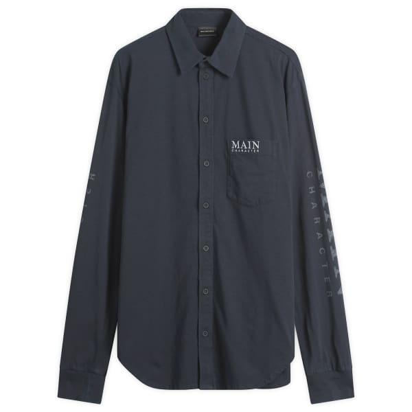 

Рубашка с длинными рукавами и принтом главного героя Balenciaga, Faded Black